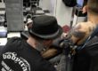 tattoo artist working in time lapse bodycraft tattoo nottingham