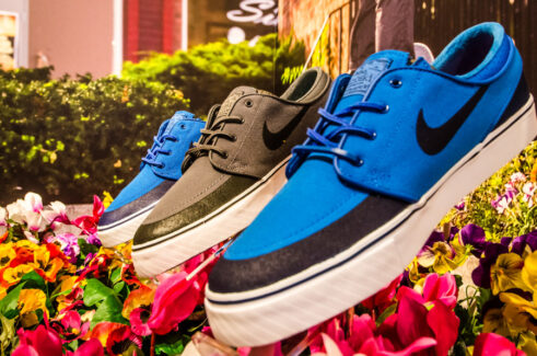 Nike shop display Janoski London