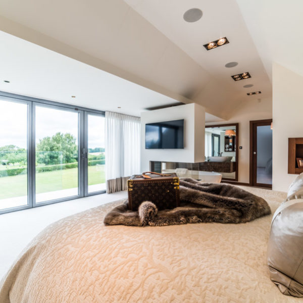 modern luxury interior villa bedroom
