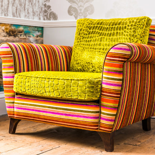 Modern designer armchair product photography Nottingham by Michal Podrucki