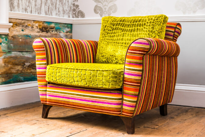 Modern designer armchair product photography Nottingham by Michal Podrucki