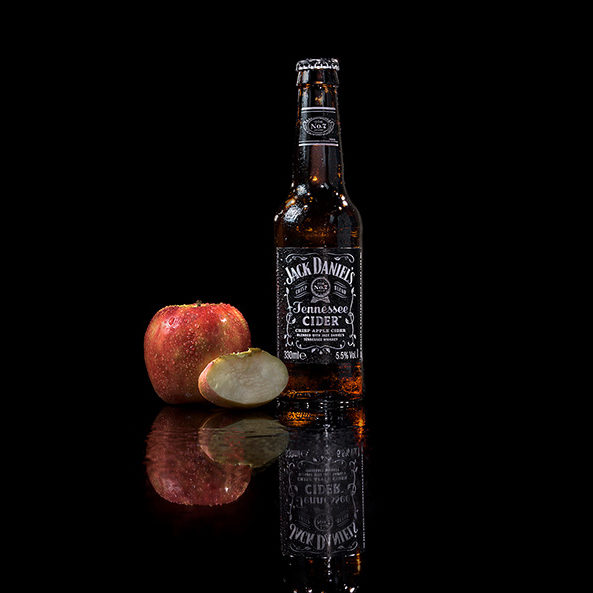 product photography bottle Jack Daniels