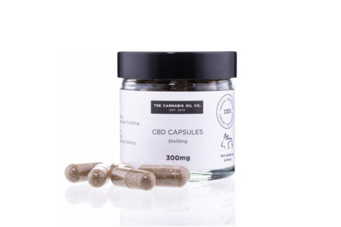 product photographer Nottingham CBD oil capsules
