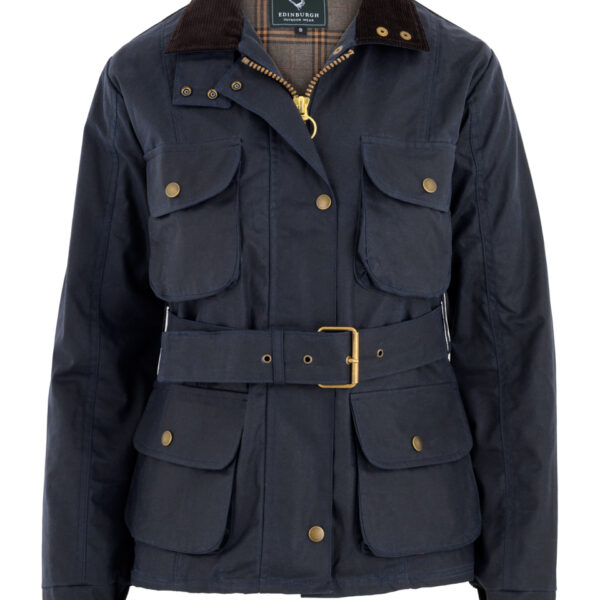 ghost mannequin product photography studio East Midlands blue leather jacket