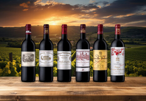 top Bordeaux wines specialist product photographer Chateau Lafite Rothschild 1995 Pauillac, Chateau Margaux, Chateau Cheval Blanc