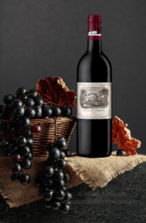 Wine photography services Chateau Lafite Rothschild 1995 Pauillac product photographer Birmingham