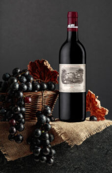 Wine photography services Chateau Lafite Rothschild 1995 Pauillac product photographer Birmingham