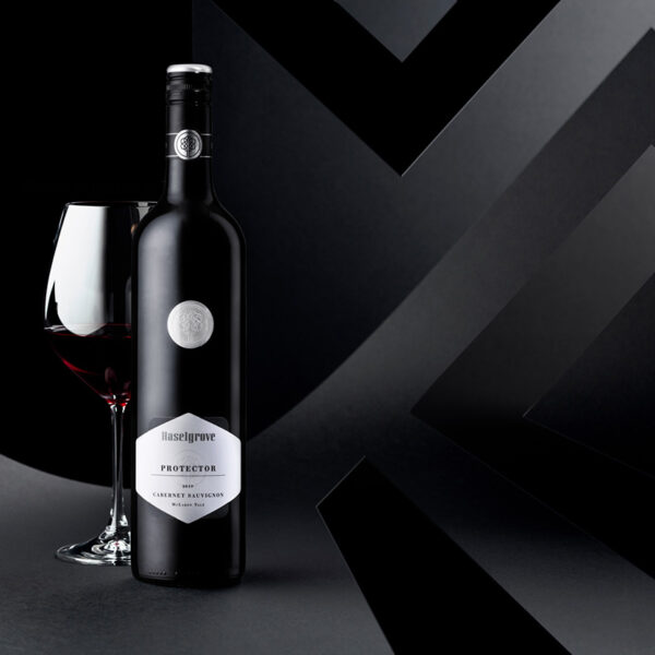 Haselgrove Protector 2019 Cabernet Sauvingnon wine product photographer