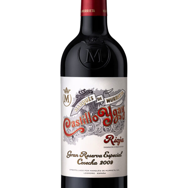 bottle product photography Marques De Murrieta Castillo Ygay Rioja 2009